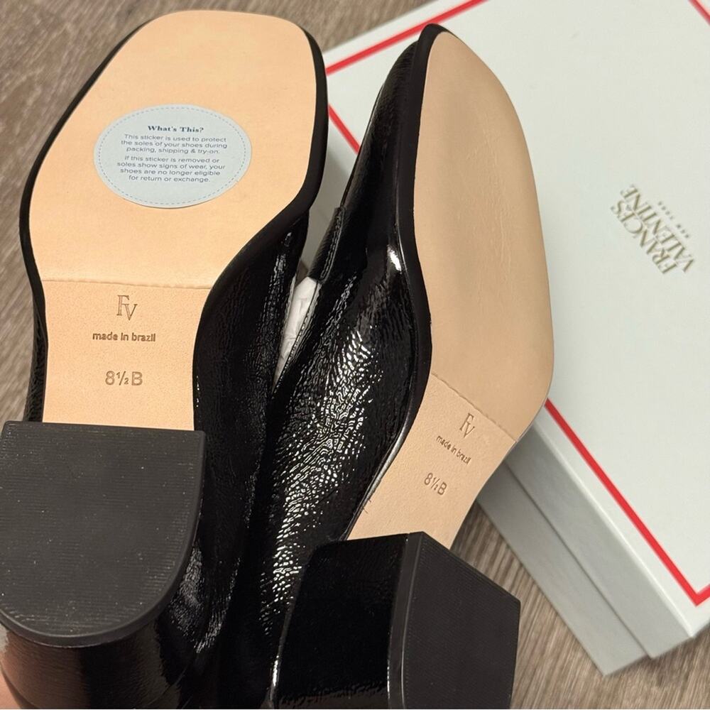 Frances Valentine Twiggy Loafer Crinkle Soft Patent - Picture 6 of 7